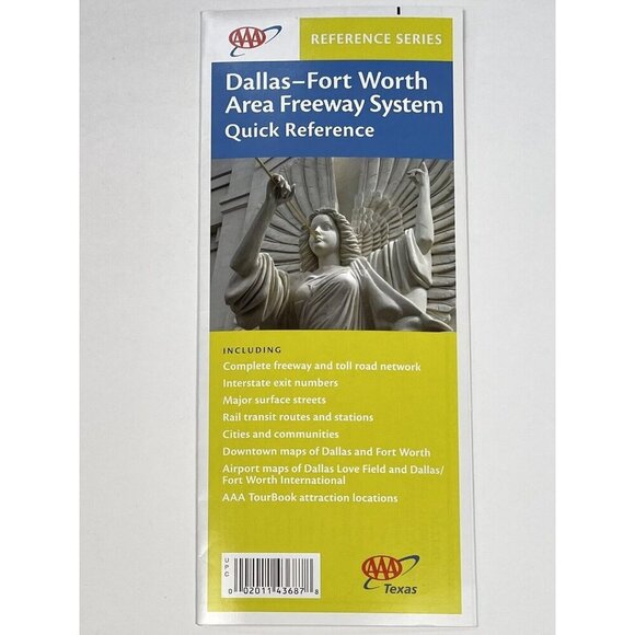 Other - 2003-2011 AAA Dallas-Fort Worth Area Freeway System Quick Reference MAP Texas